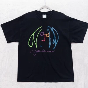 Camiseta De Colección John Lennon Retrato Arte Cara Talla XL 1998 Banda de Música - Imagen 1 de 4