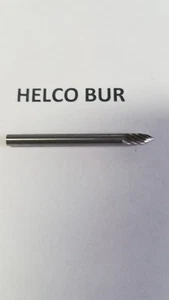 Carbide Bur Bit SG 1/8 Dia 5/16" Cut Length SG Tree Single Cut Burr, 1/8 Shank - Picture 1 of 3