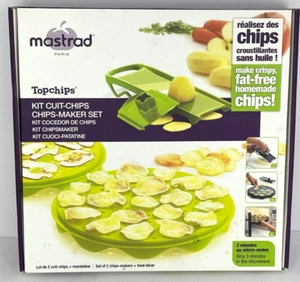 Mastrad Top Potato Chips Maker & Slicer Set – Microwave Potato Chip Maker - Picture 1 of 6