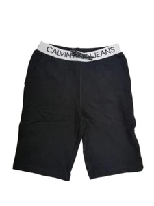 Calvin Klein Boys Fleece Shorts Black  - Picture 1 of 2