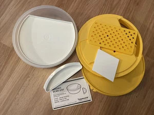 TUPPERWARE NEW VINTAGE KITCHEN WORK UNIT AND BOWL #1833 CHOP, SLICE, GRATE - Picture 1 of 4