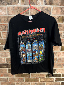 Iron Maiden Shirt Legacy of The Beast American European Tour 2019 Dates