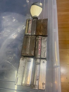 vintage lot of 7 old lighter imco - Picture 1 of 6