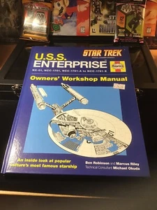 Star Trek U.S.S. Enterprise Owner’s Workshop Manual Hardcover - Picture 1 of 2