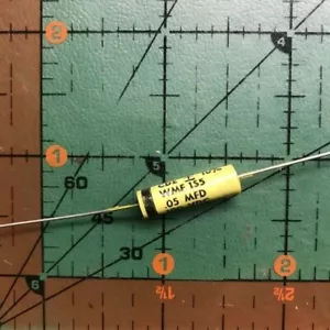 .05uF 100v CORNELL DUBILIER Film CAPACITOR WMF1S5K (.047uF) AUDIO GUITAR 10pcs - Picture 1 of 4
