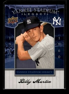 2008 Upper Deck Yankee Stadium Legacy #29 Billy Martin (NM)(BAS) - Picture 1 of 2