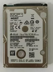 Unidad de disco duro para automóvil BMW/MERCEDES SATAI 320 GB 2,5" pulgadas 8 MB 4260 RPM HGST HEJ423232H9E300 - Imagen 1 de 1