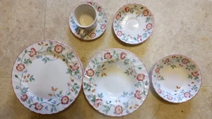 Churchill Staffordshire Fine English Tableware Set of 14 Plate, Bowl, Teacup - Picture 1 of 4