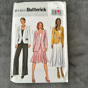 Butterick Pattern 4464 Sz 16-22 Misses Petite Jacket Top Skirt Pants Vintage Y2K - Picture 1 of 7