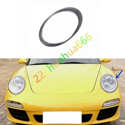 Cubierta transparente del objetivo del faro lateral izquierdo + pegamento sellador para Porsche 911 2006-2011 Foto 1 de 4