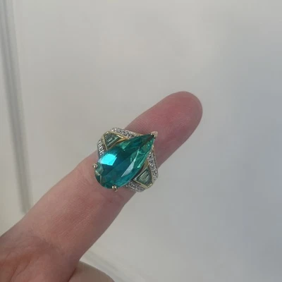 925 Blue Ross Simmons Ring Size 10 - Image 1 of 4