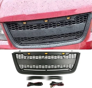 Black Front Grille Bumper Vent w/ Light Mesh for Ford Expedition 2003 - 2006 - Picture 1 of 4