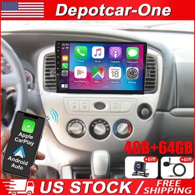 10'' Car Radio Stereo For Mazda Tribute 2001-2006 Android 13 CarPlay GPS 4+64GB - Image 1 of 4