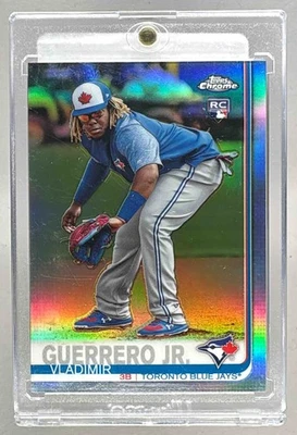 Vladimir Guerrero Jr 2019 Topps Chrome #700 variação de imagem de novato SP RC - Imagem 1 de 3