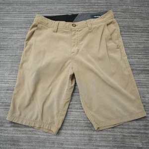 Volcom Surf & Turf Shorts Men's Tan Brown Beige 4-Way Stretch 31.5 x 10.5 - Picture 1 of 10