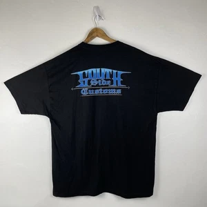 Vtg Y2K South Side Customs Shirt Mens 2XL Homies Chicano Mexican Cali Bikes Cars - Picture 1 of 6