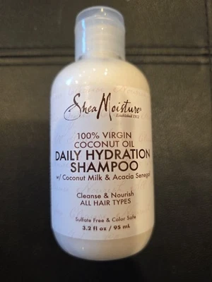 Shea Moisture 100 Percent Virgin Coconut Oil Daily Hydration Shampoo for...  - Image 1 of 3