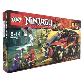 LEGO Ninjago 70750 Ninja DB X 756pcs 6 Minifigures NEW Sealed Retired