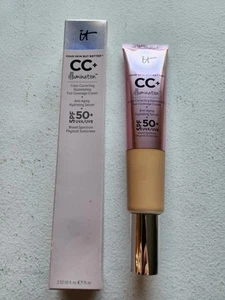 IT Cosmetics CC+ Illumination farbkorrigierendes Medium 2,53 flüssige Unzen neu im Karton Creme LSF 50 - Bild 1 von 2