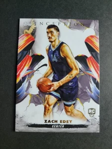 Zach Edey 2024-25 Topps Inception Basketball RC Rookie - Picture 1 of 2