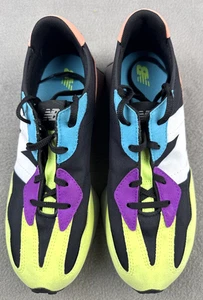 New Balance Shoes 327 Boy's 7 Paradise Neon Purple Blue Black Orange GS327EA - Picture 1 of 12
