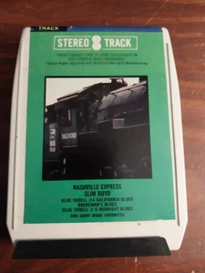 Vintage Railroad SLIM BOYD Nashville Express Stereo 8 Track ST8-3030 train song - Picture 1 of 5