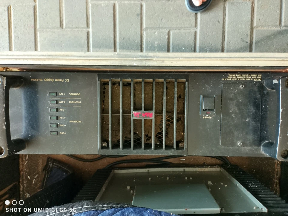 Ramsa WU-PS80A Mezclador Fuente de alimentación para modelos WR-S840 WR-C900 Foto 1 de 1