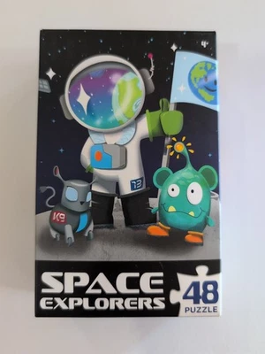 Rompecabezas Space Explorers 48 piezas 10" X 10" NUEVO Foto 1 de 2
