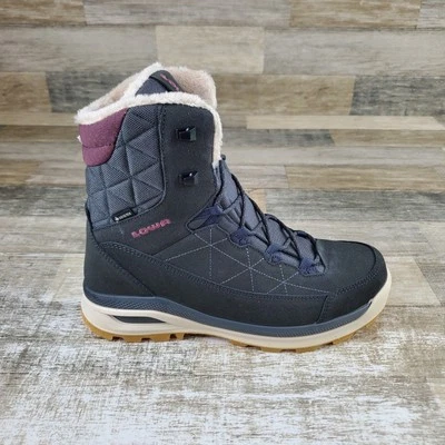 Botas de invierno impermeables Lowa Ottawa GTX para mujer talla 7,5 marrón antracita rosa Foto 1 de 4