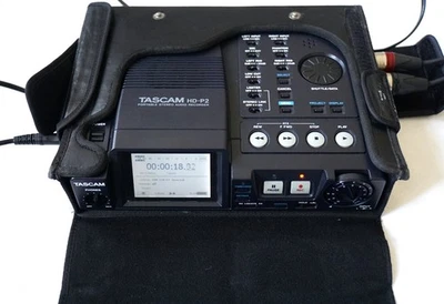Tascam HD-P2 – Field Recorder inkl. Tasche, OVP & 3 CF-Karten - Bild 1 von 4
