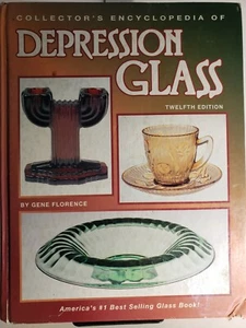 Collectors Encyclopedia of Depression Glass - 12th Edition - Gene Florence 1996 - Picture 1 of 9