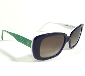 Face a Face Sunglasses BABYS 2 COL. 734 Blue Green White Cat Eye w/ Brown Lenses