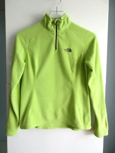 Pullover para mujer The North Face Glacier polar 1/4 cremallera verde secado rápido XS - Imagen 1 de 5