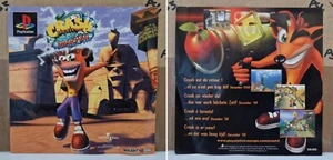 🇮🇹 FLYER PUBBLICITARIO x SPYRO THE DRAGON SONY PS1 PAL ITA🇮🇹 RARO SCES-01438 - Picture 1 of 14