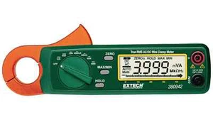 Extech True RMS Mini Clamp Meter AC/DC 30A  Green Compact Digital Current Tester - Bild 1 von 4