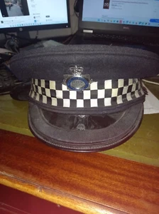 British West Yorkshire Police Chief Inspector Peak Hat - Picture 1 of 3