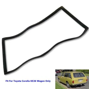 Rear Windshield Rubber Weatherstrip Seal Fit Toyota Corolla KE26 Wagon 1970-1976 - Picture 1 of 6