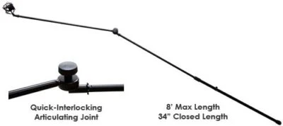 ProAm USA 8 Foot Boom Pole and Shock Mount Package - Image 1 of 3