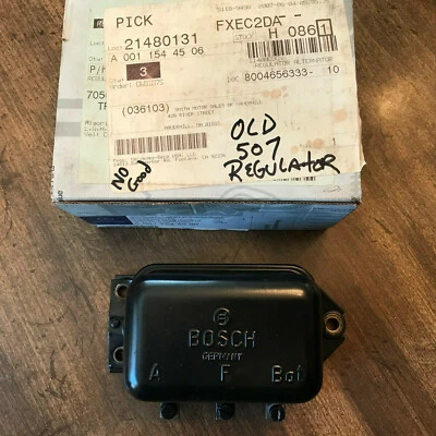  REGULADOR DE TENSIÓN BMW 507 USADO PARA PIEZAS O RESTAURACIÓN  Foto 1 de 3