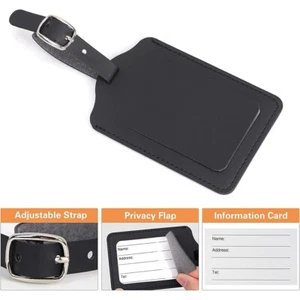 Etiquetas de equipaje Maleta de viaje Etiqueta de identificación Bolsa Maleta de vacaciones Etiquetas Bolsas de viaje ID - Imagen 1 de 15