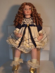 hermosas muñecas de porcelana