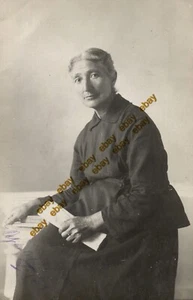 #63375 wohl KONSTANTINOPEL 20.5.1924. Alte Dame. Foto PC Größe RPPC - Bild 1 von 5