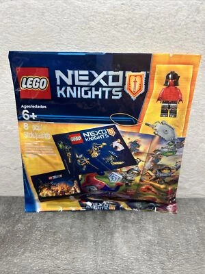 LEGO Nexo Knights Minifigure #6142153 Keychain 2016 Promotional Polybag NEW - Image 1 of 4