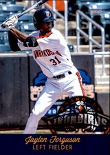 2018 Aberdeen IronBirds Choice #10 Jaylen Ferguson Arlington Texas Baseball Card