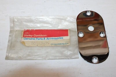 ПОДЛИННЫЙ 1971-73 Harley-Davidson FX Super-Glide первичный осмотр крышка 60513-71 - Изображение 1 из 4