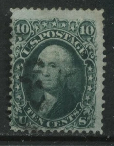 USA 1861 10 cents Washington used - Picture 1 of 1