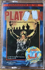 Platoon / C64 Commodore 64 Datasette / Ocean / Getestet 💾✅ - Bild 1 von 11