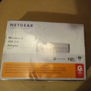 NETGEAR 54 MBPS WIRELESS USB 2.0 ADAPTER WG111 - Picture 1 of 3