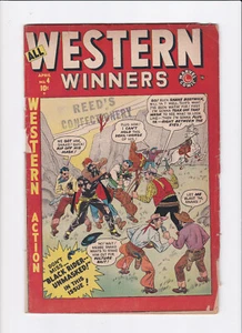 ALL WESTERN WINNERS #4 [1949 FR/GD] "BLACK RIDER-UNMASKED!" - Bild 1 von 2