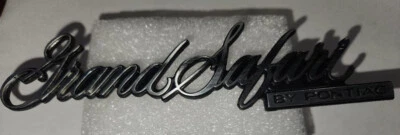 Pontiac Grand Safari años 70 emblema nuevo en stock 488482 Foto 1 de 3